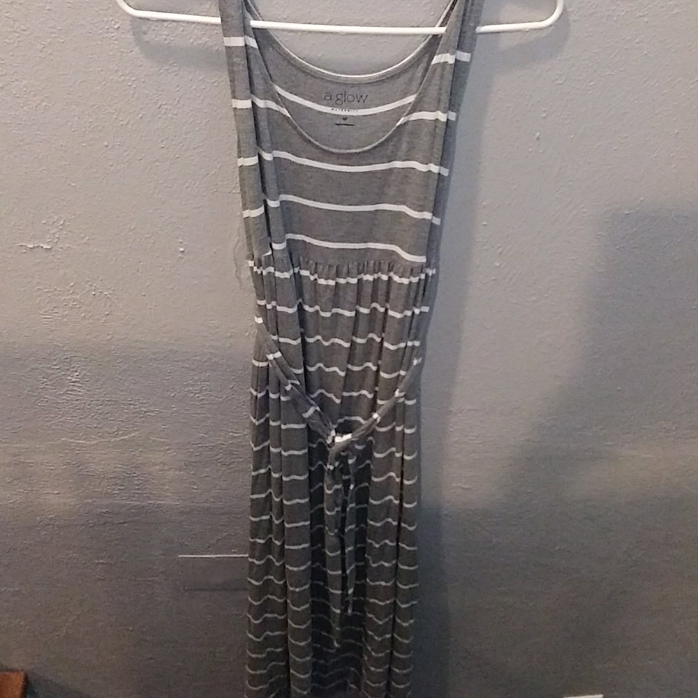 Long maternity dress